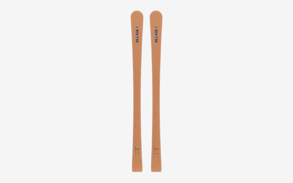 Ski de piste polyvalent Sillage Ligne 78 – vue de dessus