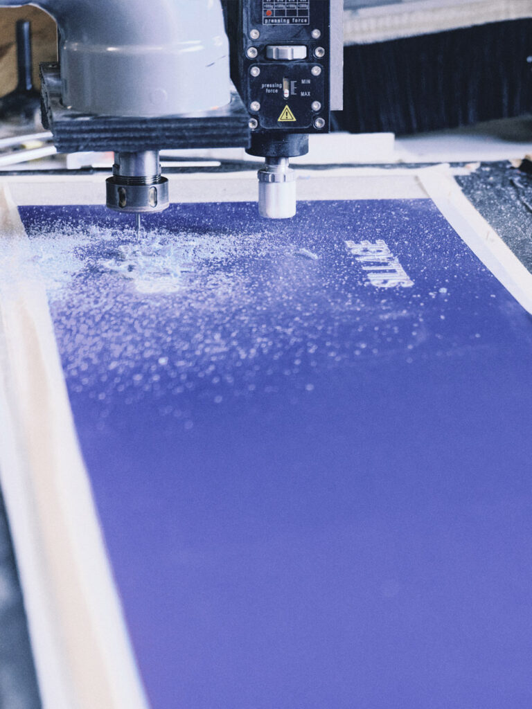 Impression d'un décor à l'atelier