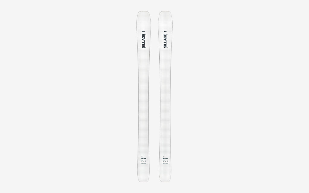 Ski all mountain Sillage Terrain 102 – vue de dessus