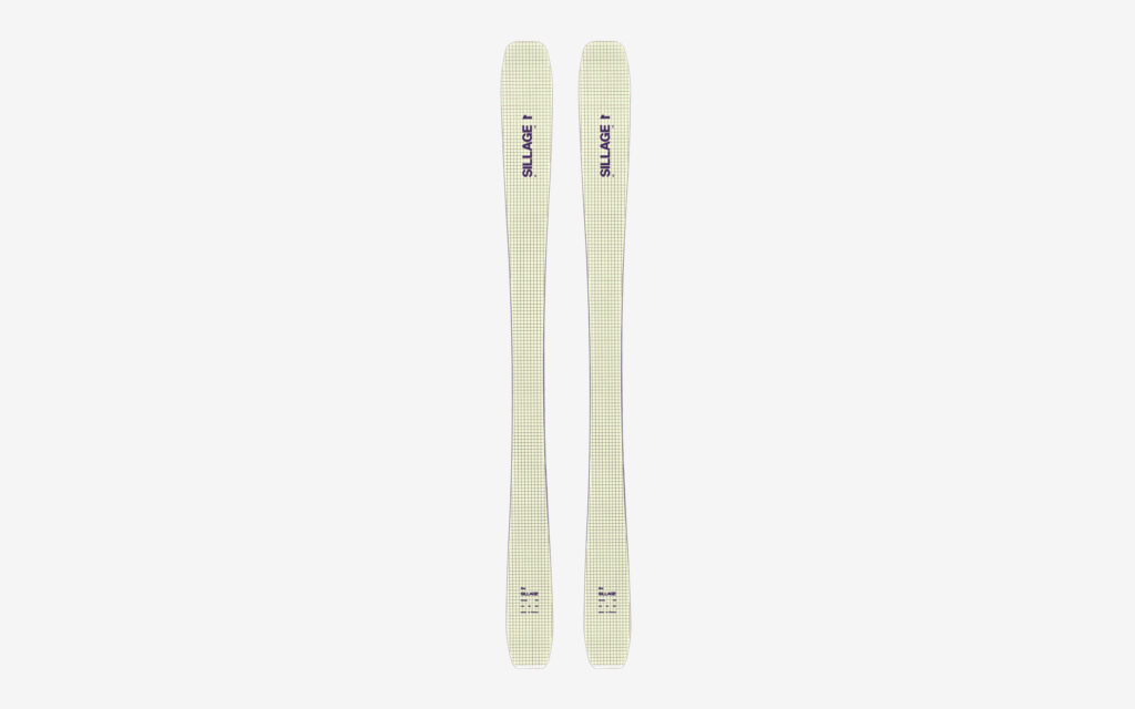 Ski all mountain Sillage Terrain 90 – vue de dessus